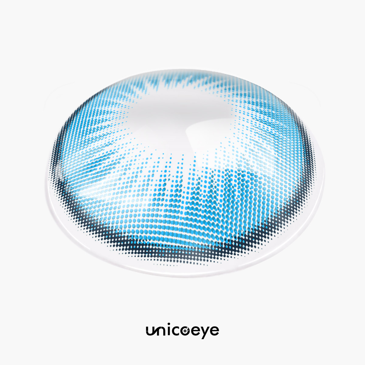 Pinwheel Blue 6 Months Contact Lenses