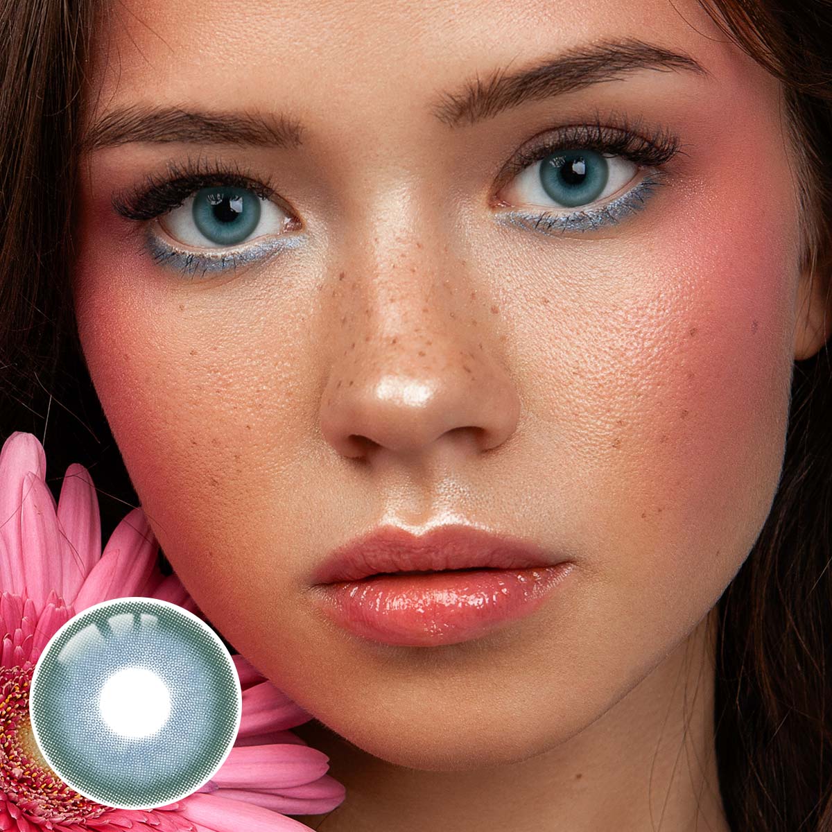 Goldfish Blue Yearly Contact Lenses