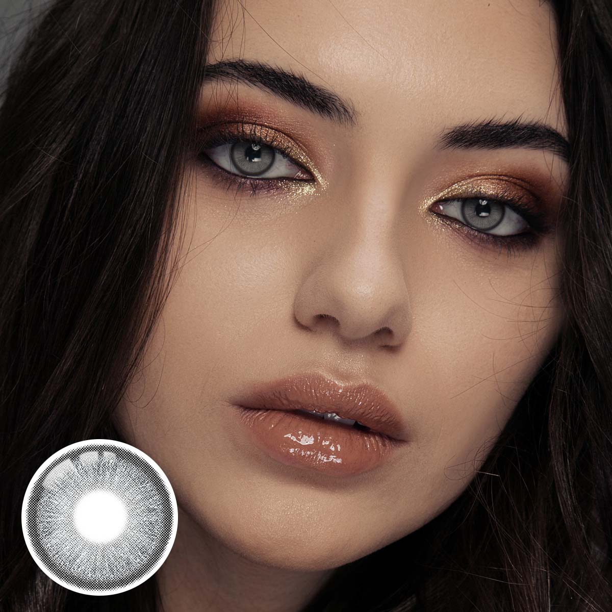 Daisy Gray Yearly Contact Lenses