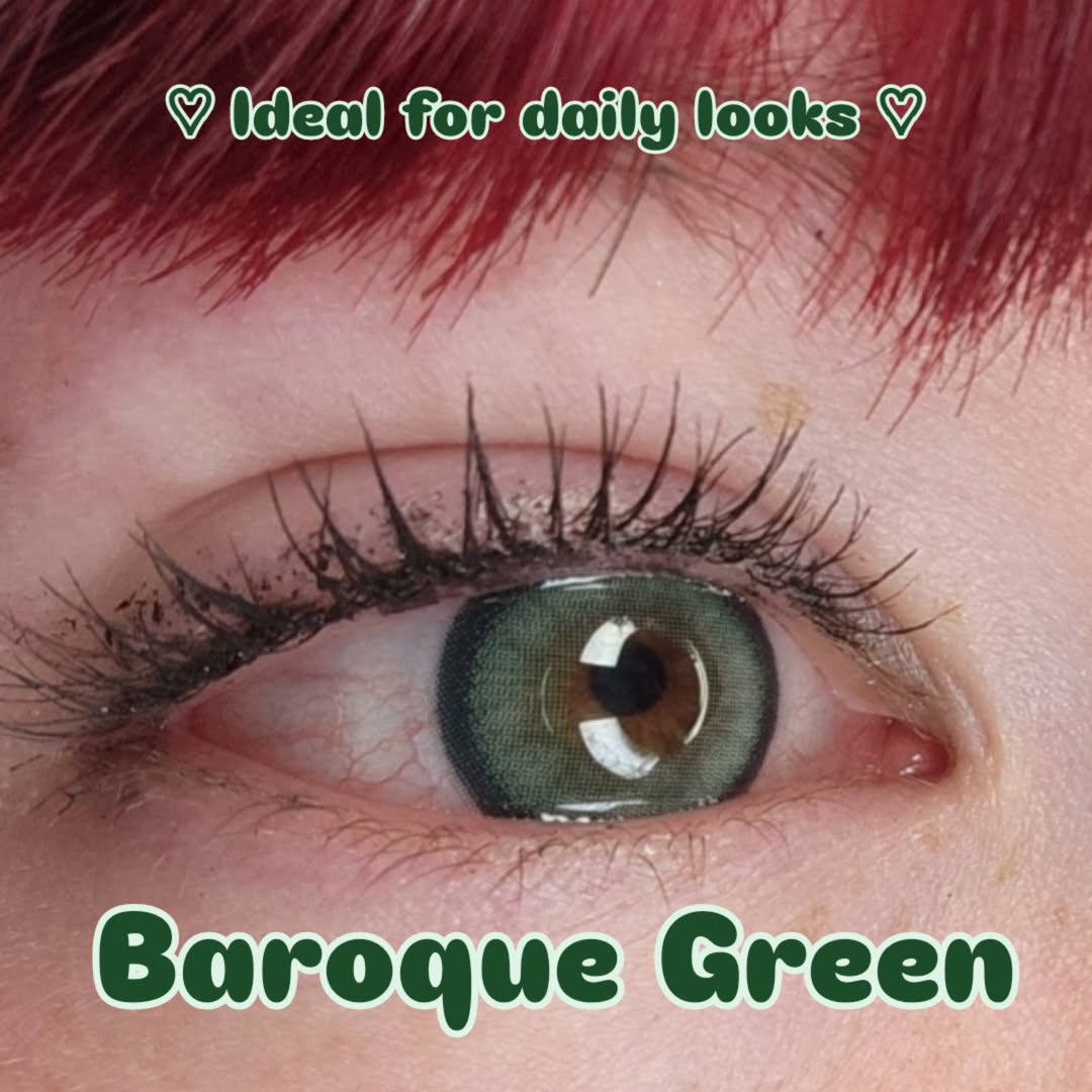 Baroque Green 6 Months Contact Lenses