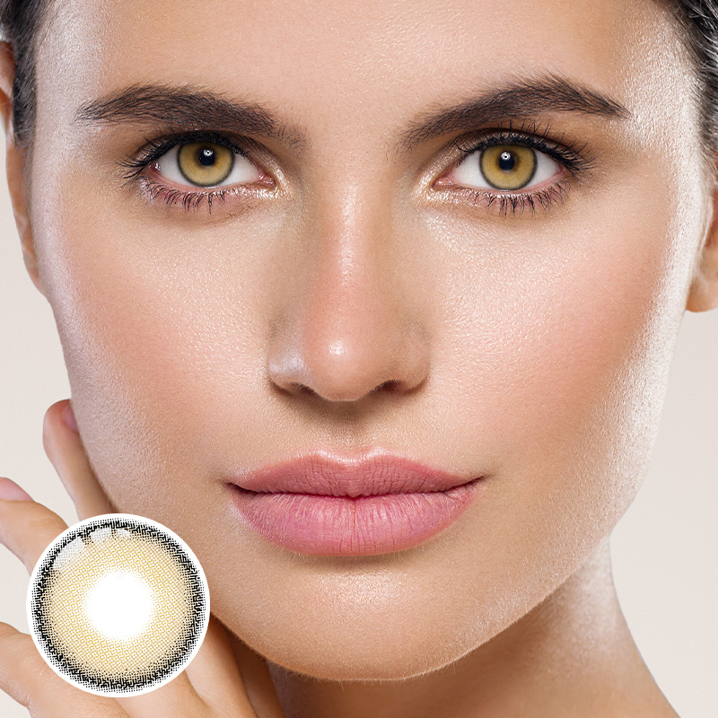 Mia Brown Prescription Yearly Contact Lenses