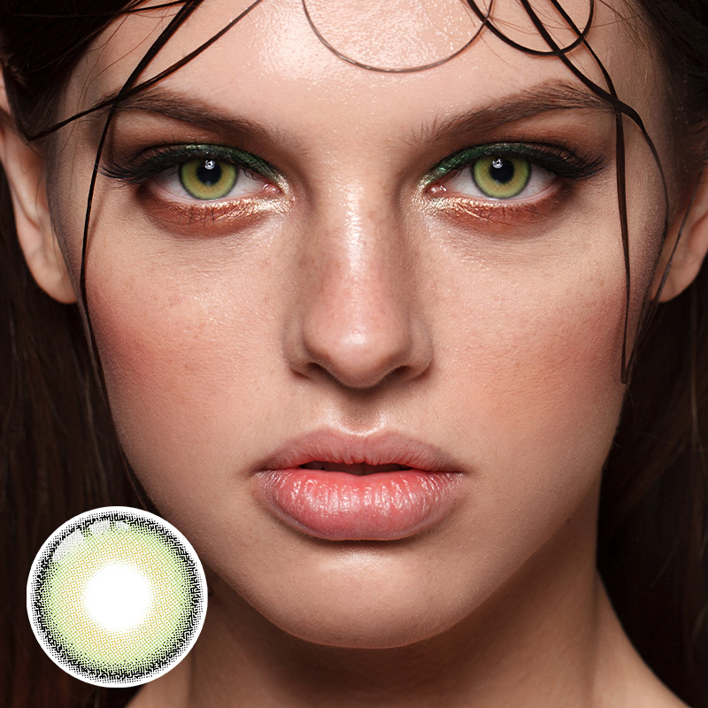 Mia Green Prescription Yearly Contact Lenses