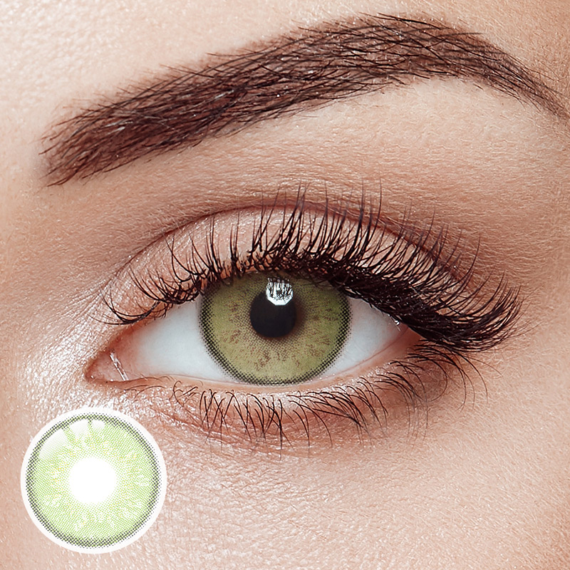 Russian Green Yearly Contact Lenses