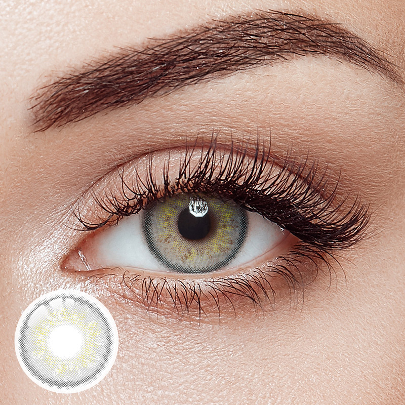 Russian Gray Prescription Yearly Contact Lenses