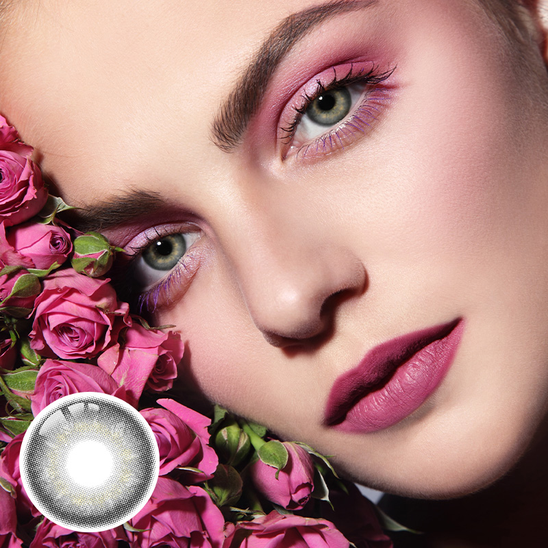 Rich Girl Gray Yearly Contact Lenses