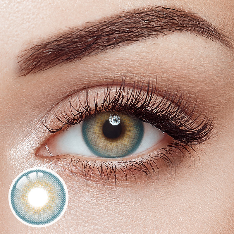 Pola Blue Yearly Contact Lenses