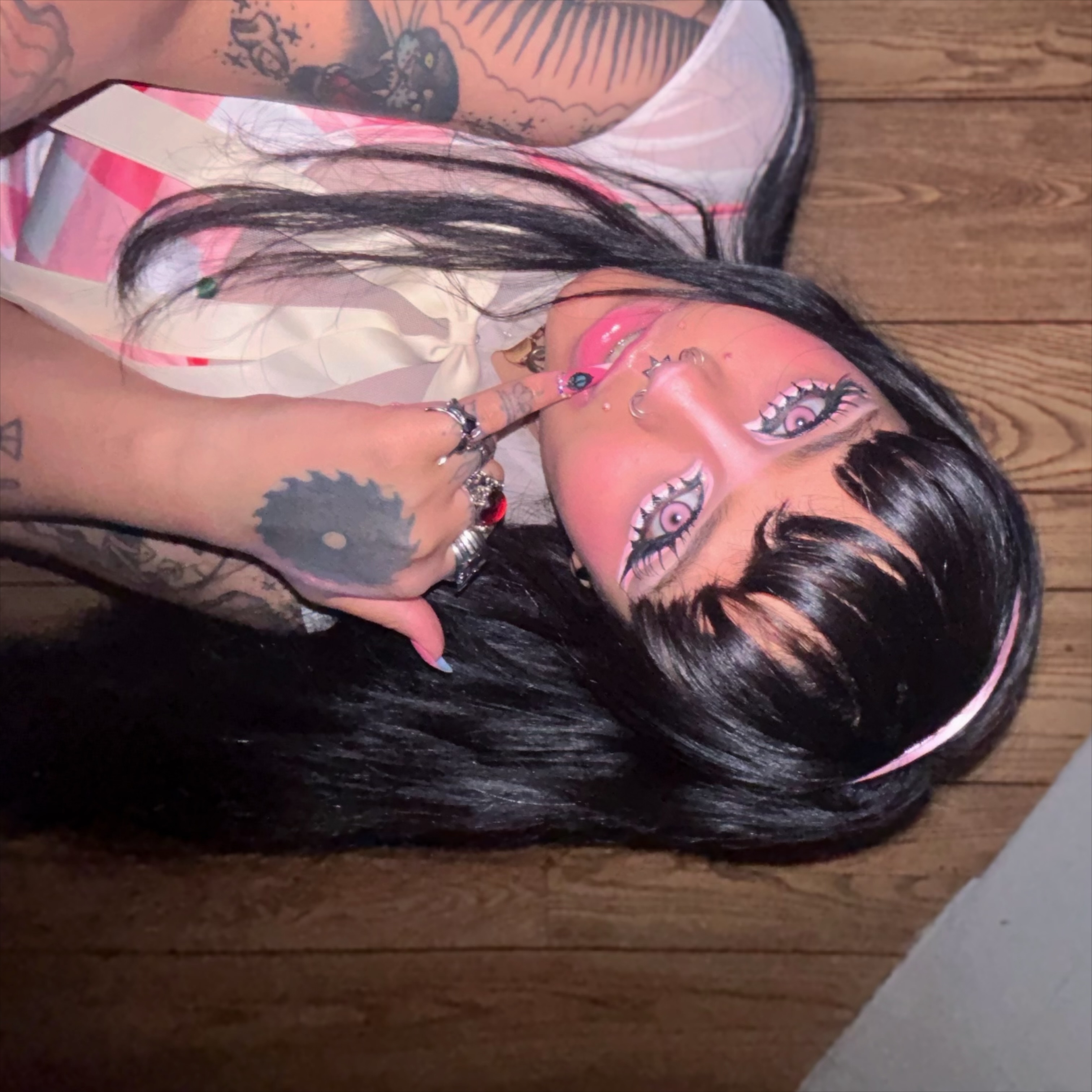 Koi Dream Pink Prescription Yearly Contact Lenses