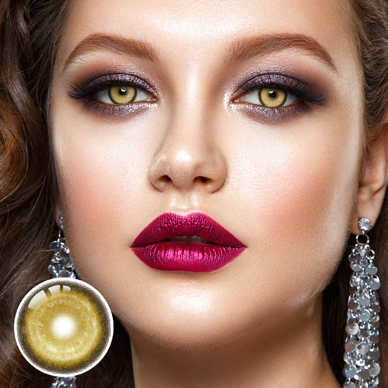 Koi Legend Yellow Prescription Yearly Contact Lenses