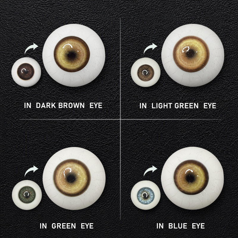 Koi Legend Yellow Prescription Yearly Contact Lenses