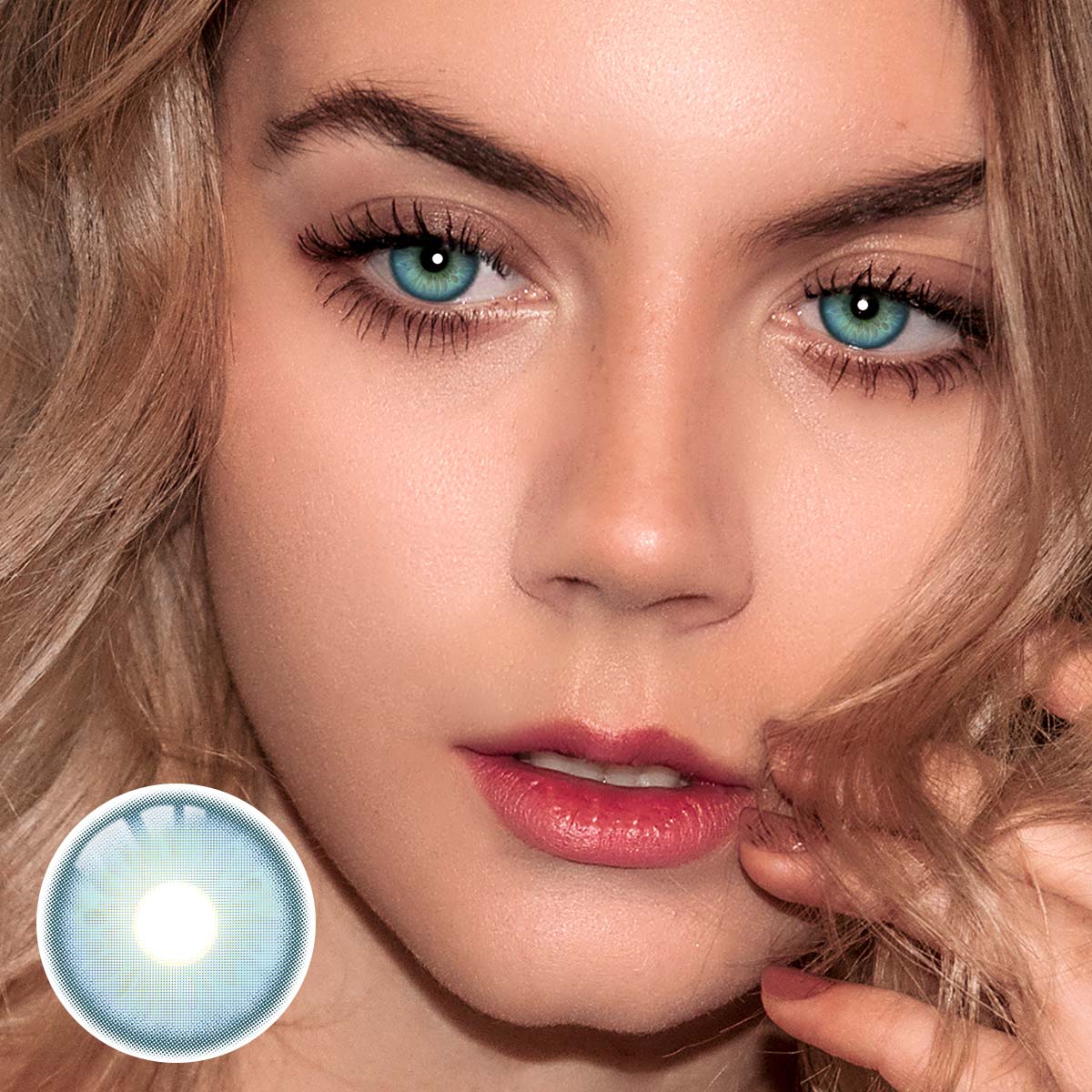 Madrid Blue Prescription Yearly Contact Lenses