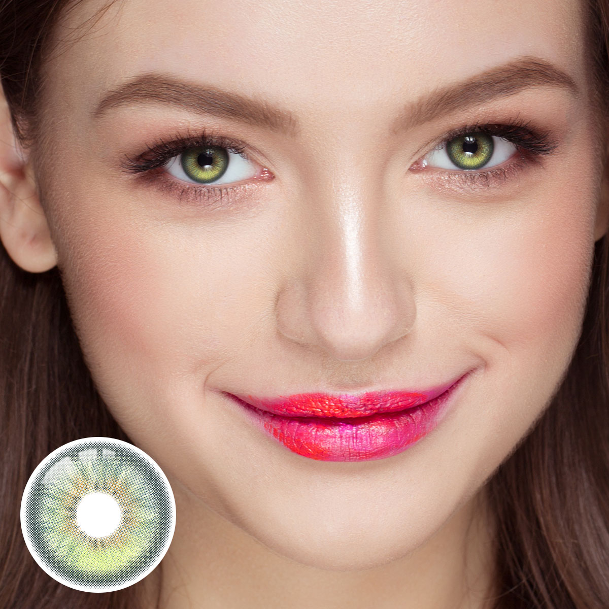 Casablanca Green Prescription Yearly Contact Lenses