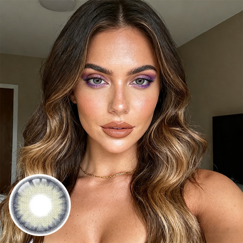 Feral Blue Yearly Contact Lenses