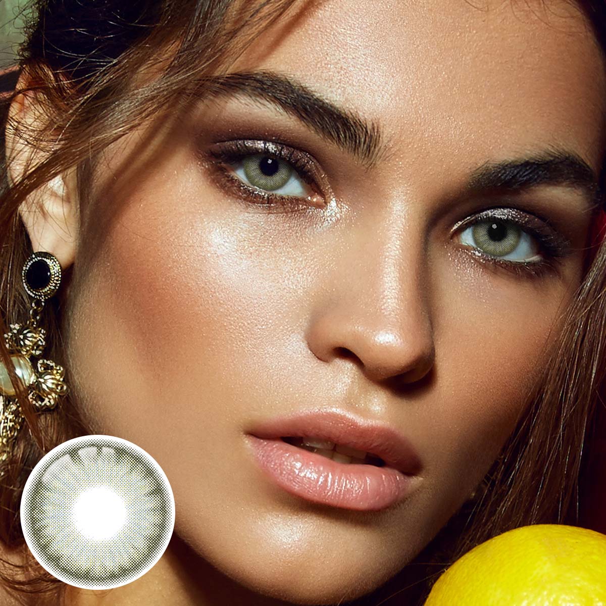 Feral Green Yearly Contact Lenses