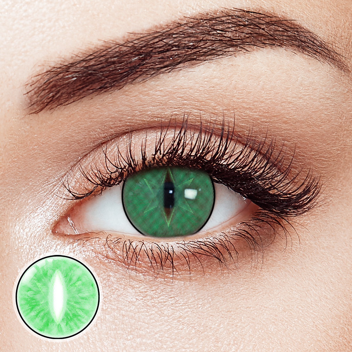 Hyacinthus Green Costume Yearly Contact Lenses