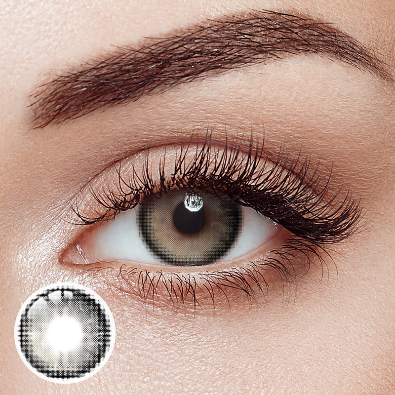 Noir Gray Prescription Yearly Contact Lenses