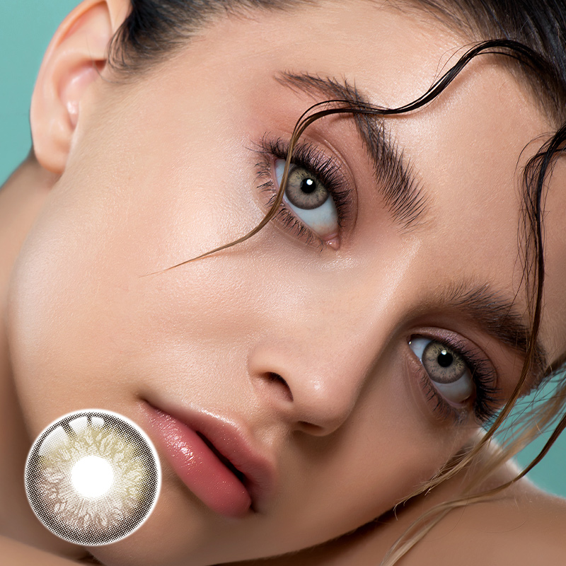 Gulla Brown Prescription Yearly Contact Lenses