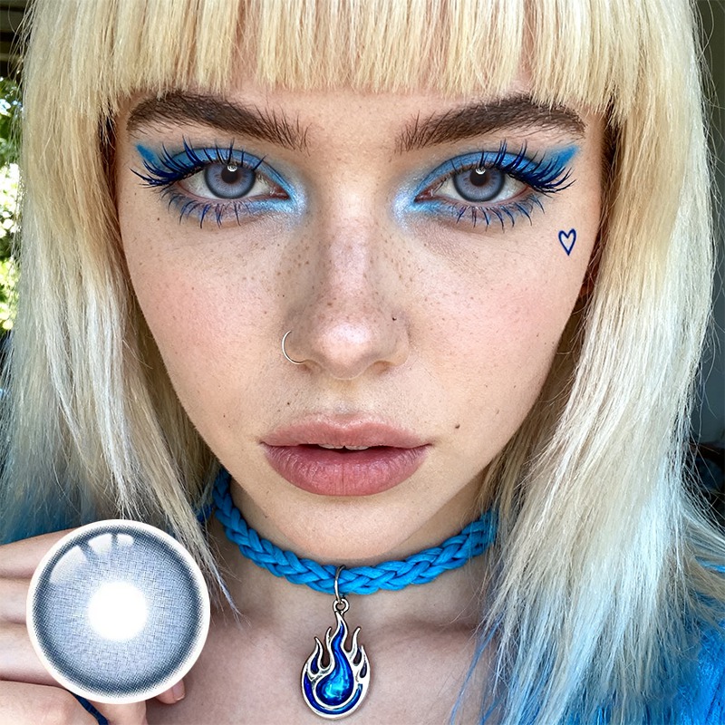 Danube Blue Prescription Yearly Contact Lenses