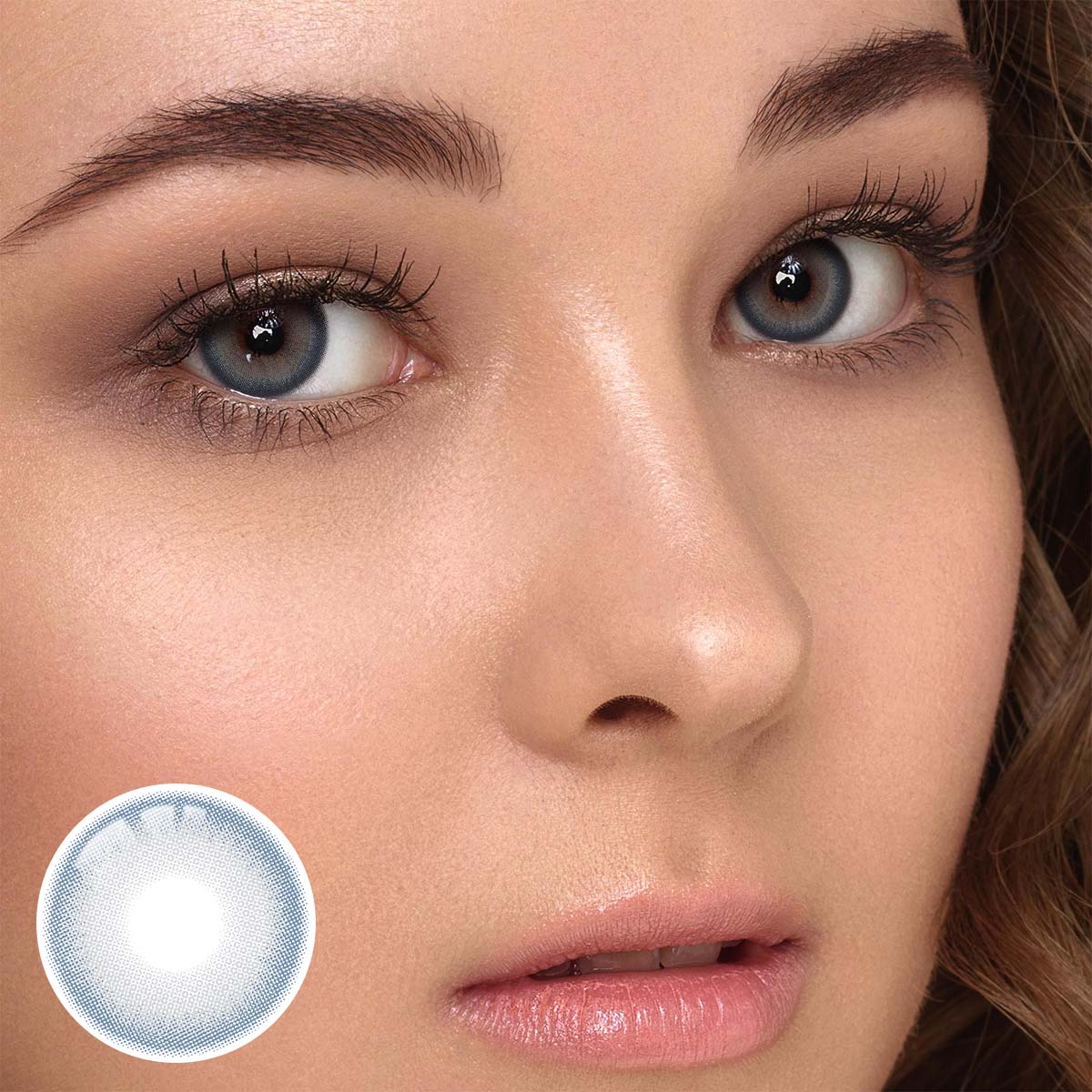 Platinum Blue Prescription Yearly Contact Lenses