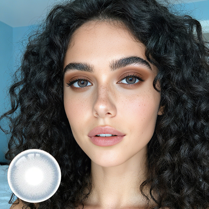 Platinum Blue Yearly Contact Lenses