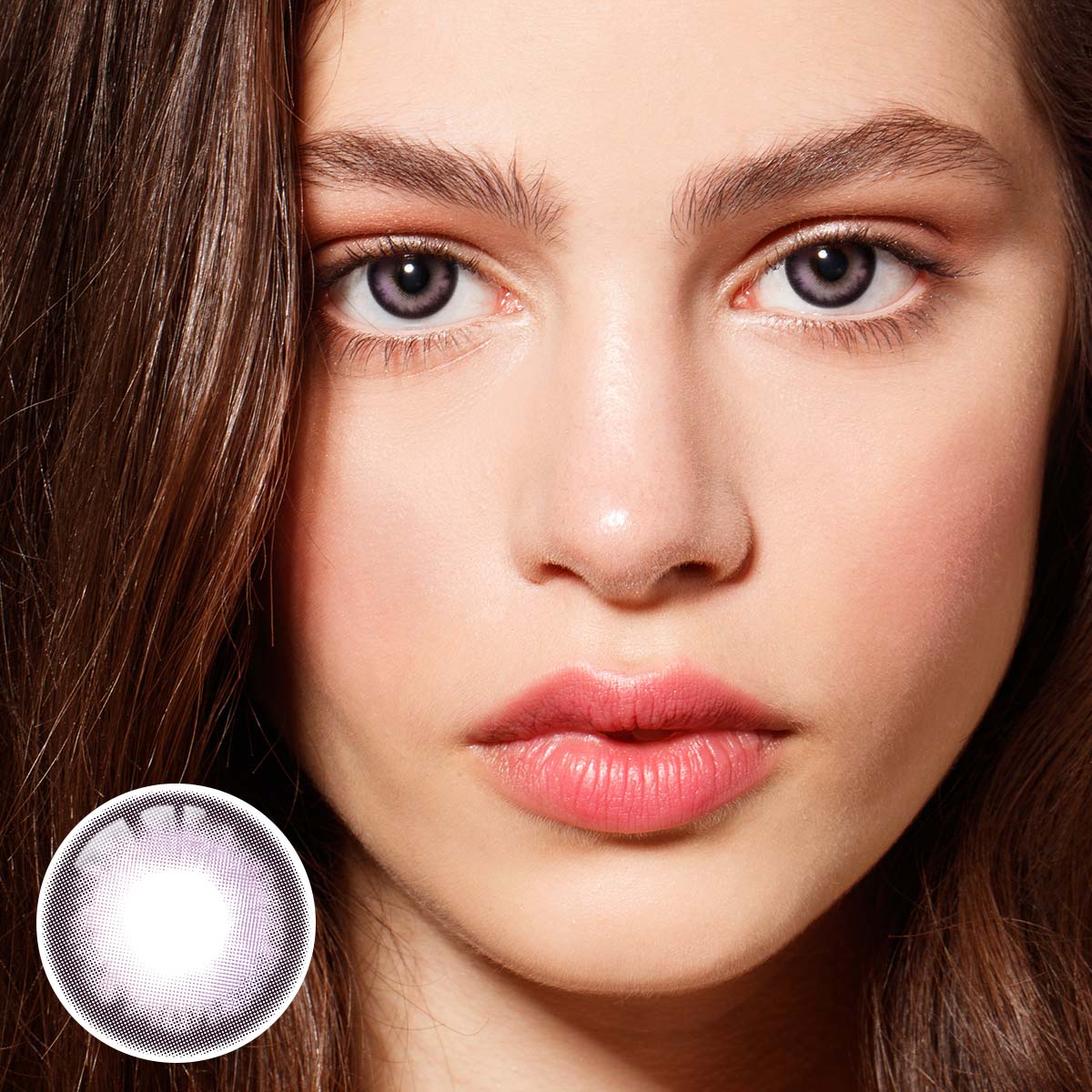 Dolce Purple Prescription Yearly Contact Lenses