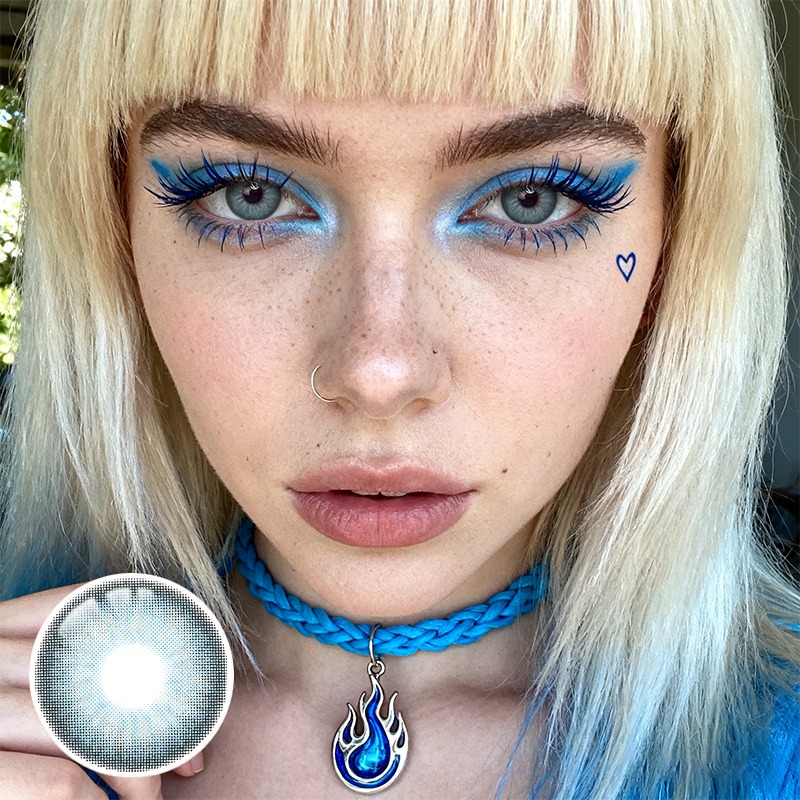 Jennie Blue Yearly Contact Lenses
