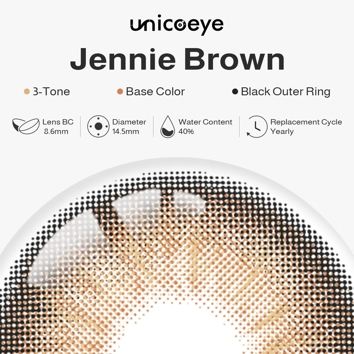 Jennie Brown Yearly Contact Lenses