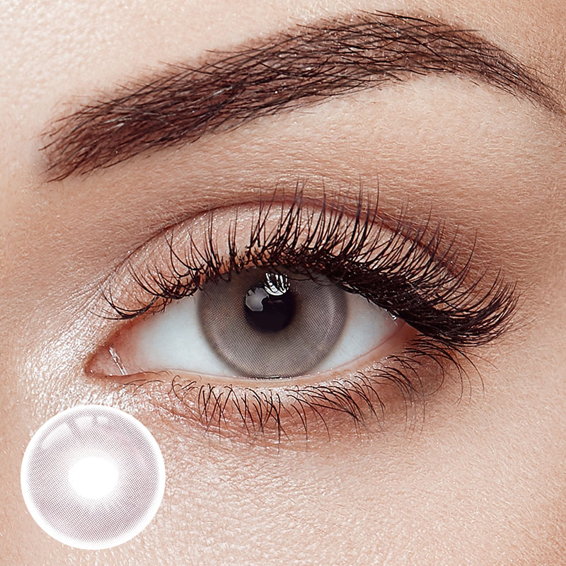 Tenderness Pink Prescription Yearly Contact Lenses