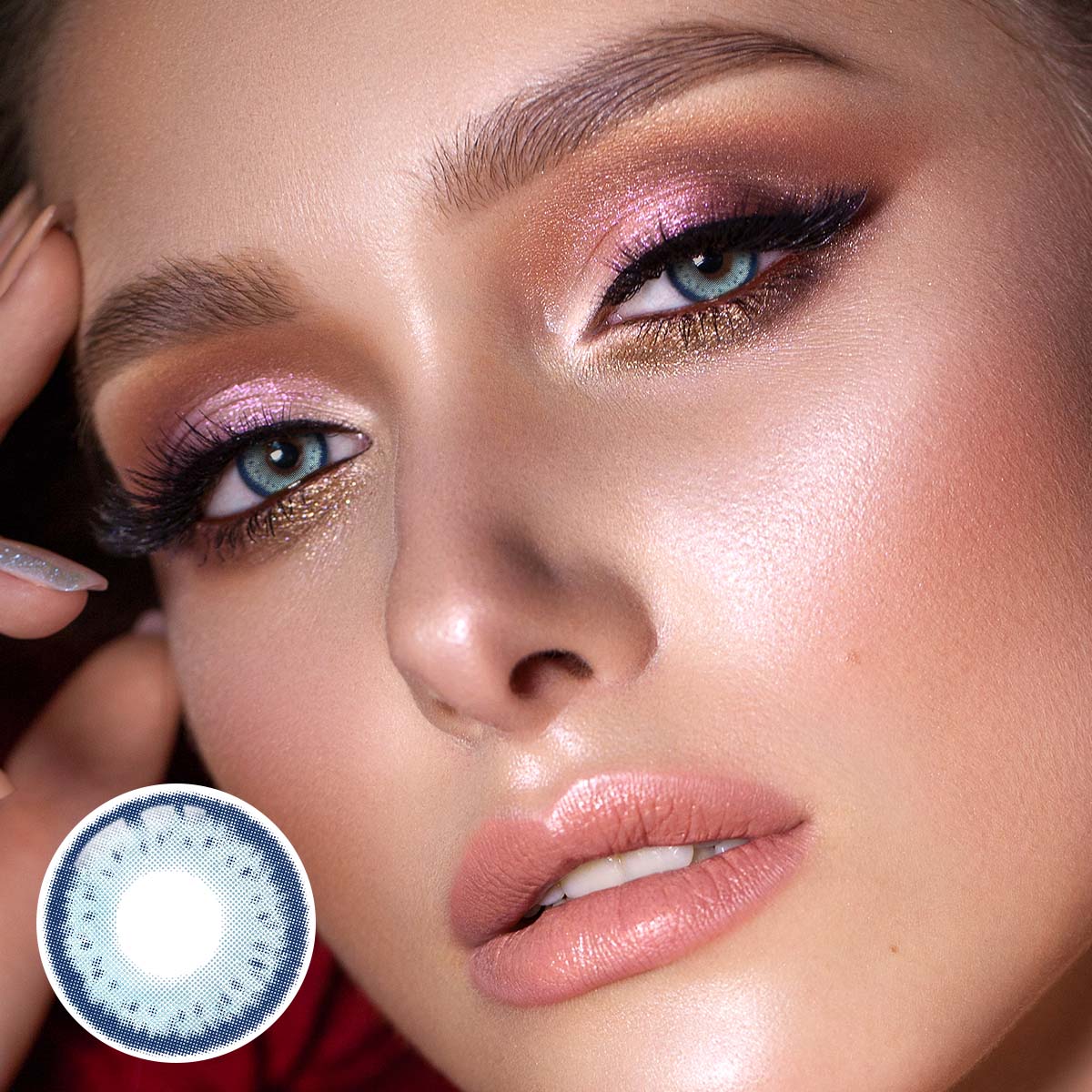 Klein Blue Prescription Yearly Contact Lenses