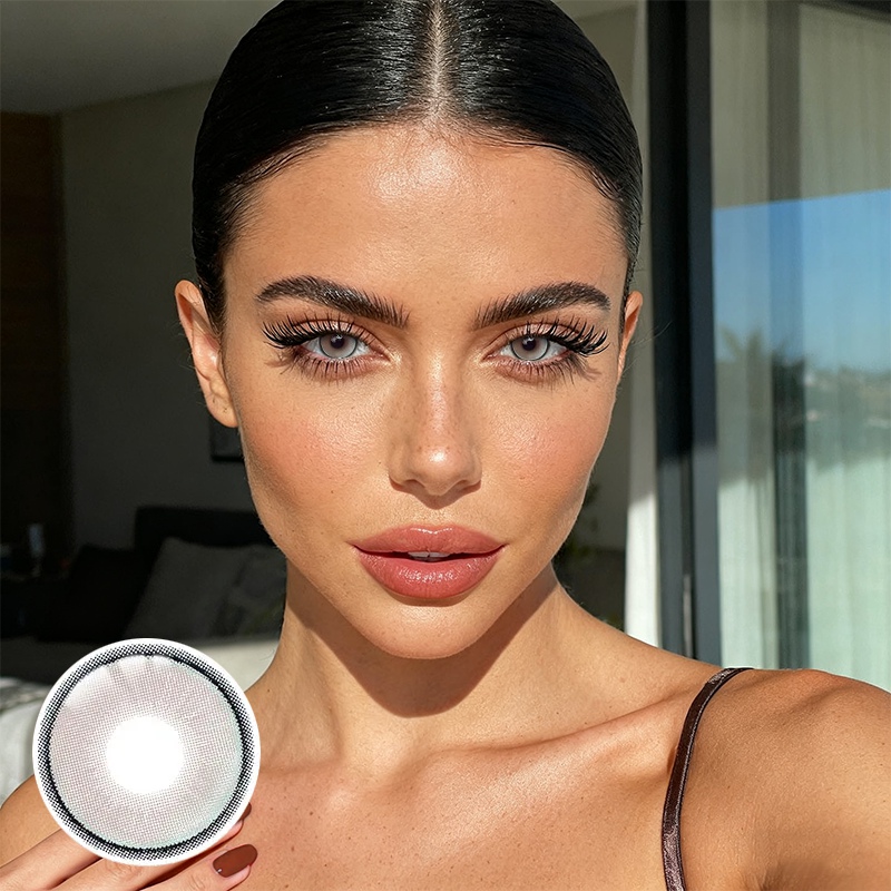 Nebula Future Pink Prescription Yearly Contact Lenses