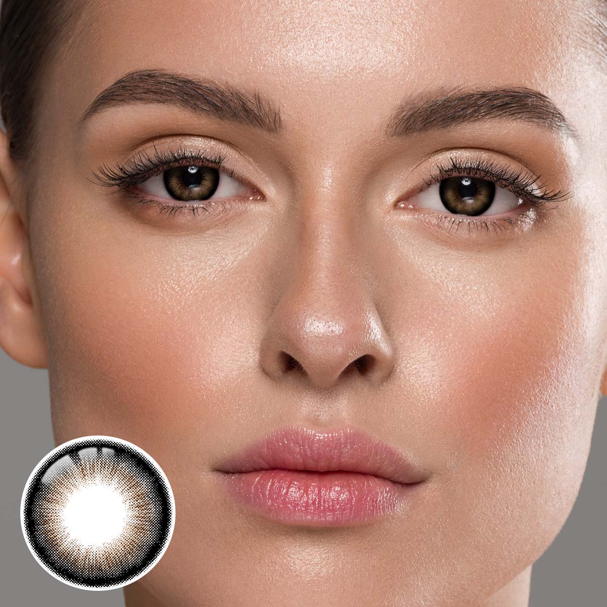 Quasar Brown Yearly Contact Lenses