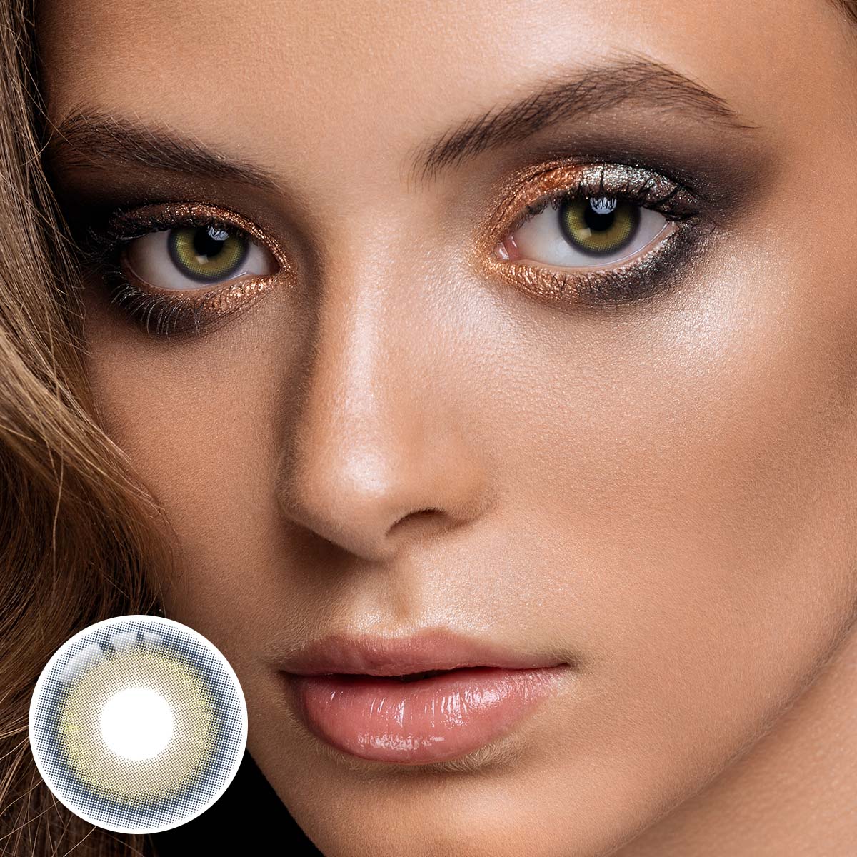 Davinci Brown Prescription Yearly Contact Lenses