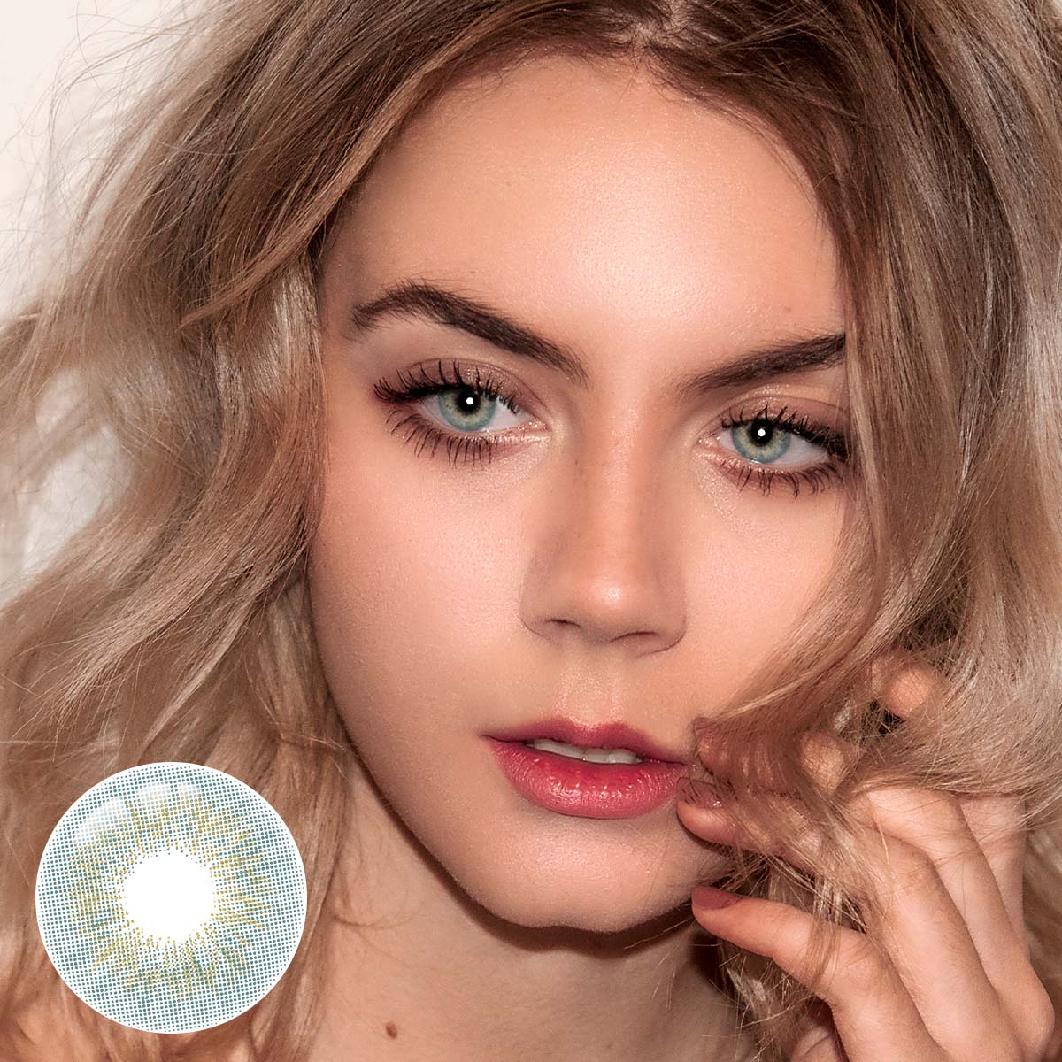 Candycore Green Yearly Contact Lenses