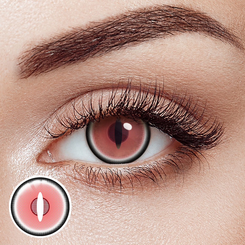 Aini Pink Costume Yearly Contact Lenses