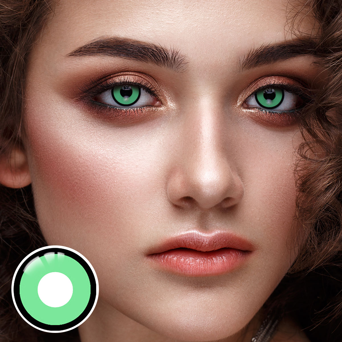 Manson Green Costume Yearly Contact Lenses