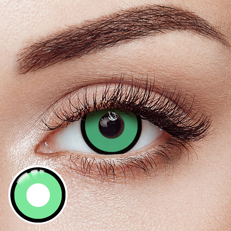 Manson Green Costume Yearly Contact Lenses