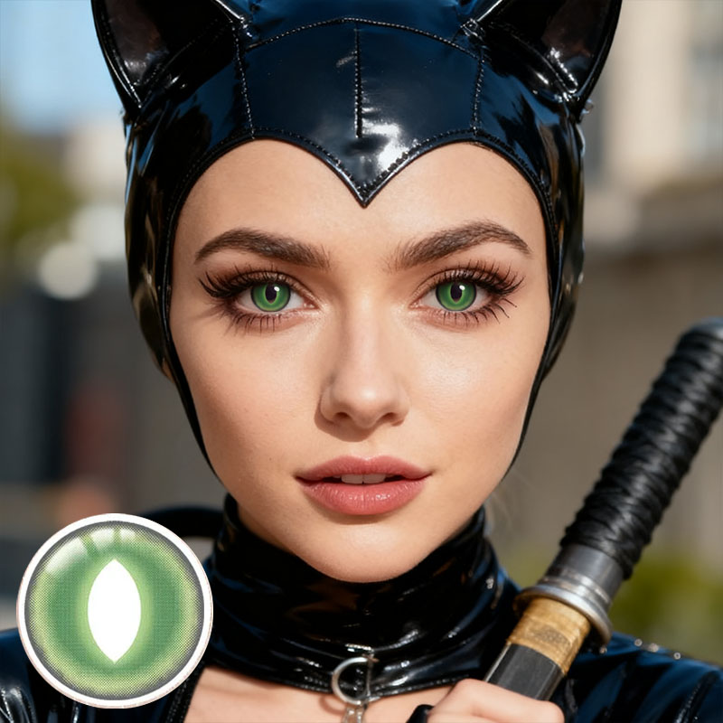 Sylvan Green Costume Yearly Contact Lenses