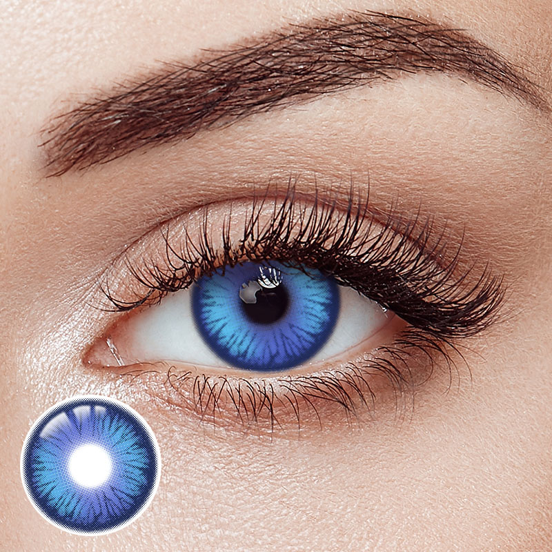 Enchantress Purple Costume Prescription Yearly Contact Lenses