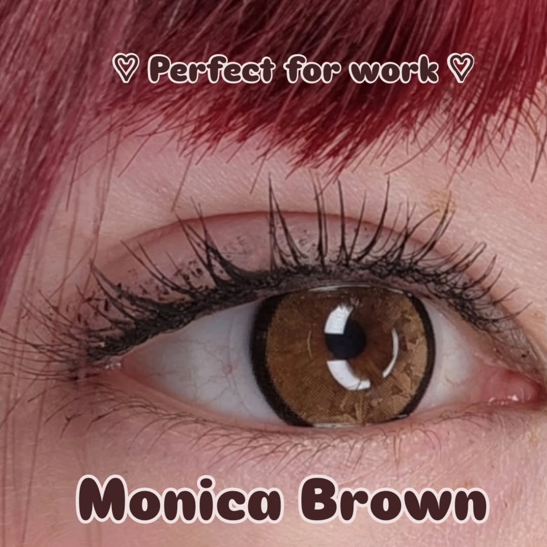 Monica Brown Yearly Contact Lenses