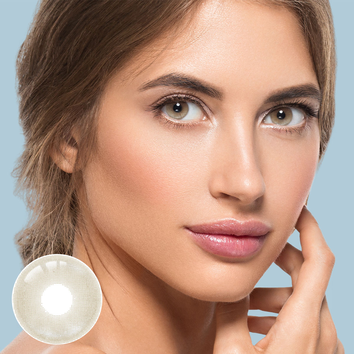 Wisp Brown Yearly Contact Lenses