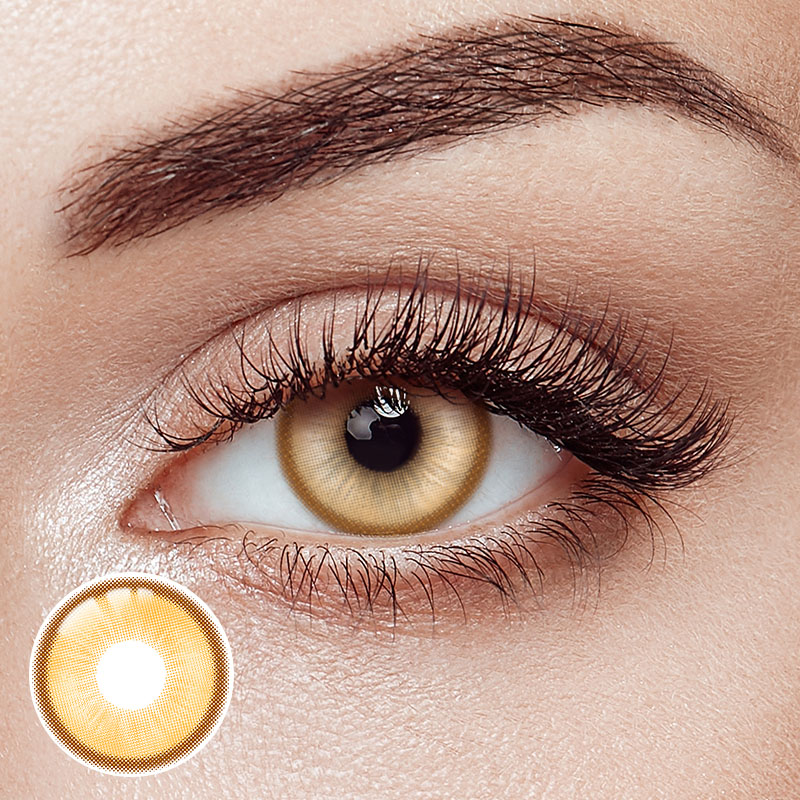 Birkin Brown Yearly Contact Lenses