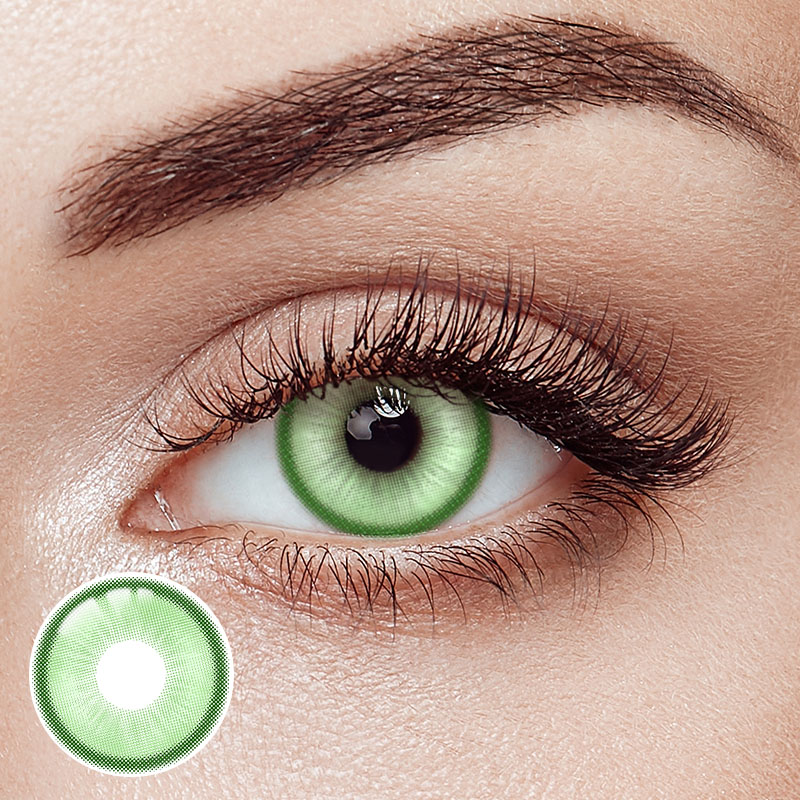 Birkin Green Yearly Contact Lenses