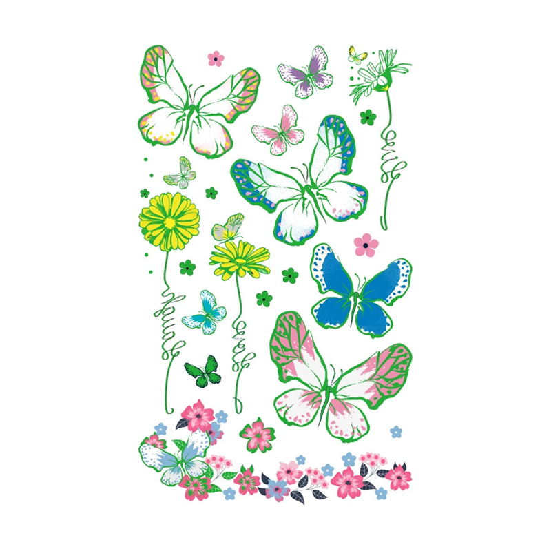 Butterfly Garden Tattoos