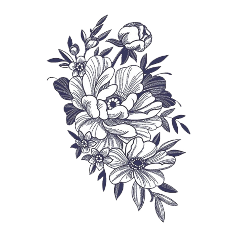 Royal Peony Tattoos