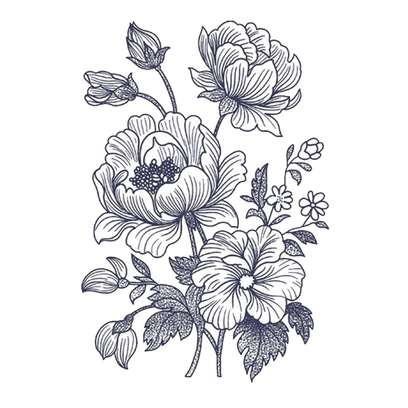 Floral Poetry Tattoos