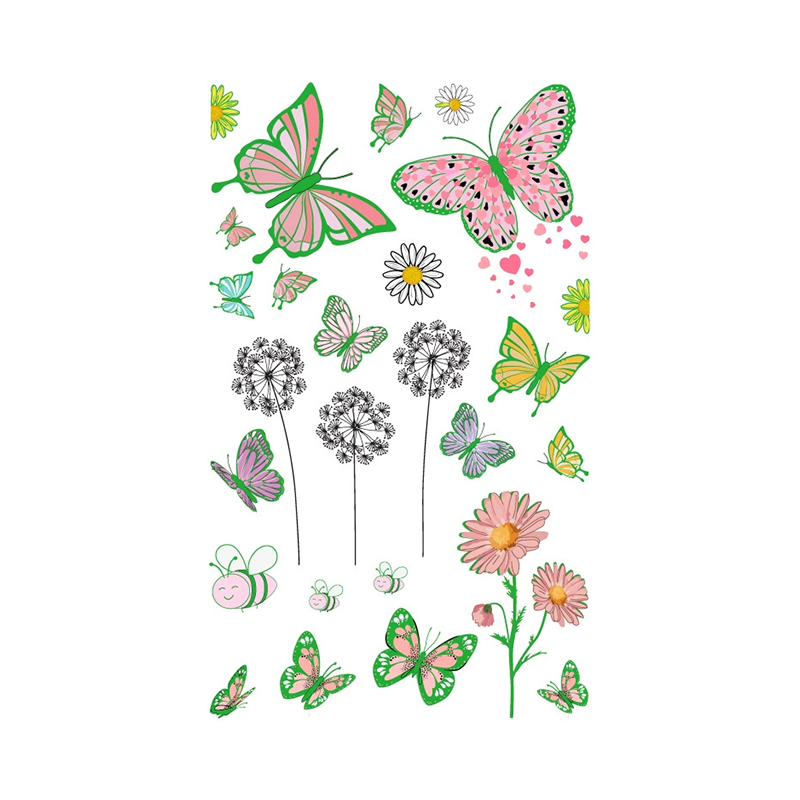 Garden Flutter Tattoos