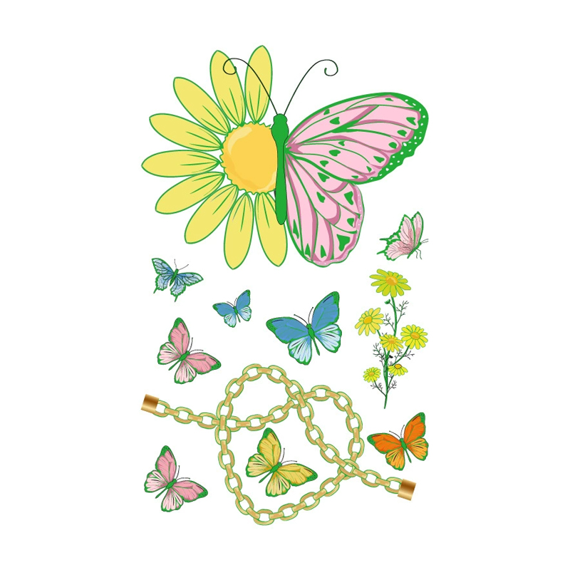 Butterfly Chain Tattoos