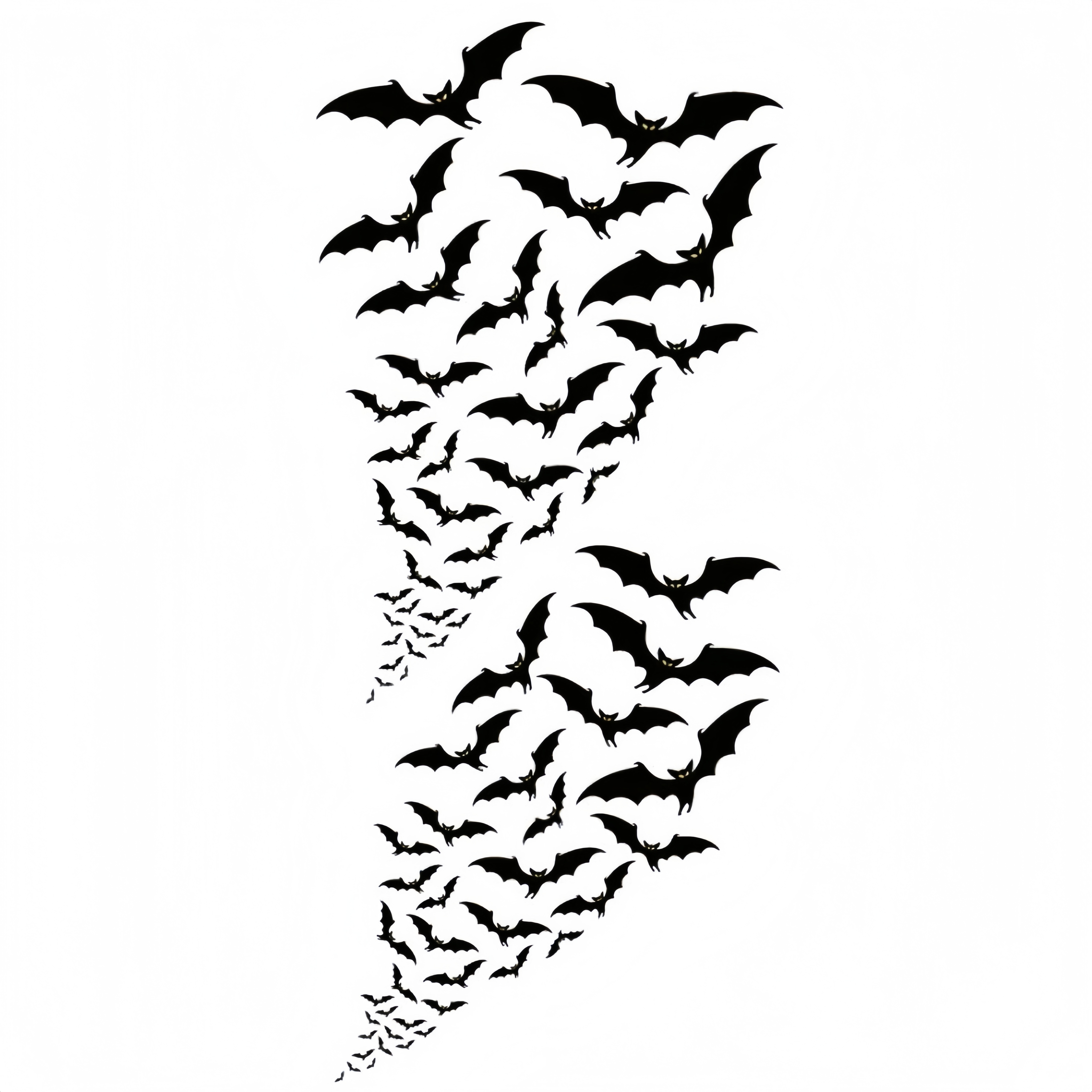 Shadow Bats Tattoos