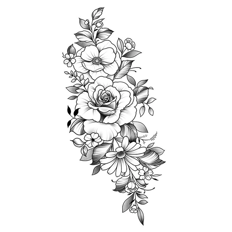 Floral Poetry Tattoos