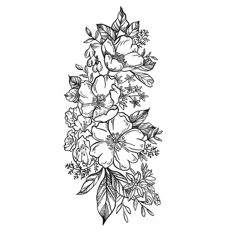 Floral Poetry Tattoos