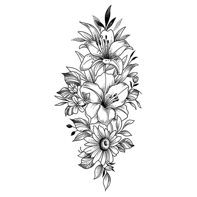 Floral Poetry Tattoos